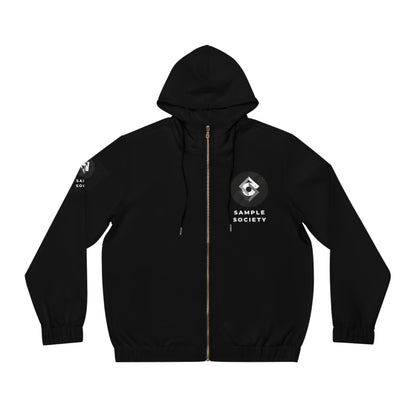 Sample Society Full-Zip Logo Hoodie