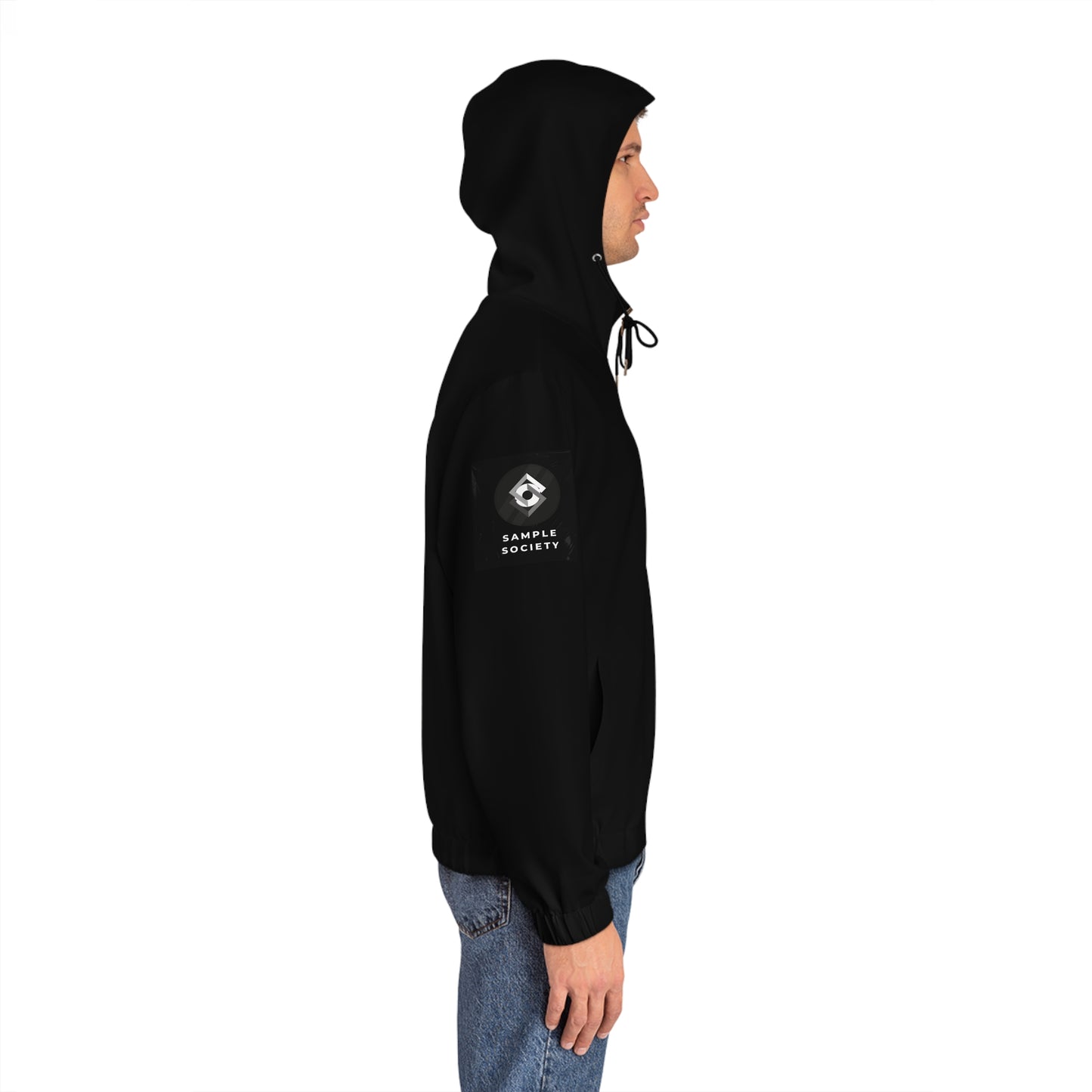 Sample Society Full-Zip Logo Hoodie